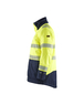 Parka hiver Multinormes Blåkläder 4527 Jaune fluo/Marine Blaklader - 452715343389