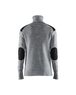 Sweat en laine col zippé Blåkläder 4630 Gris chiné/Gris foncé Blaklader - 463010719098