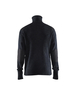 Sweat en laine col zippé Blåkläder 4630 Gris Foncé/Noir Blaklader - 463010719899