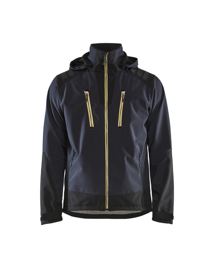 Veste softshell stretch 2D Blåkläder 4749 Marine foncé/Jaune Blaklader - 474925138635