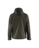 Veste Softshell à capuche Blåkläder 4753 Vert Kaki/Noir Blaklader - 475325164599