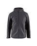 Veste Softshell à capuche Blåkläder 4753 Gris moyen/Noir Blaklader - 475325169699