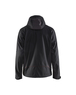 Veste Softshell à capuche Blåkläder 4753 Noir/Rouge Blaklader - 475325169956