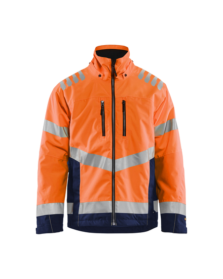Veste doublée haute-visibilité Blåkläder 4780 Orange fluo/Marine Blaklader - 478019775389