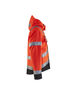 Veste haute-visibilité Blåkläder 4837 Rouge fluo/Noir Blaklader - 483719775599