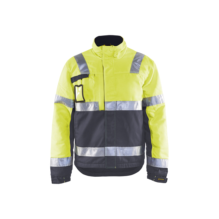 Veste hiver haute-visibilité Blåkläder 4862 Jaune fluo/Gris moyen Blaklader - 486218113396