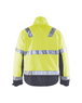 Veste hiver haute-visibilité Blåkläder 4862 Jaune fluo/Gris moyen Blaklader - 486218113396
