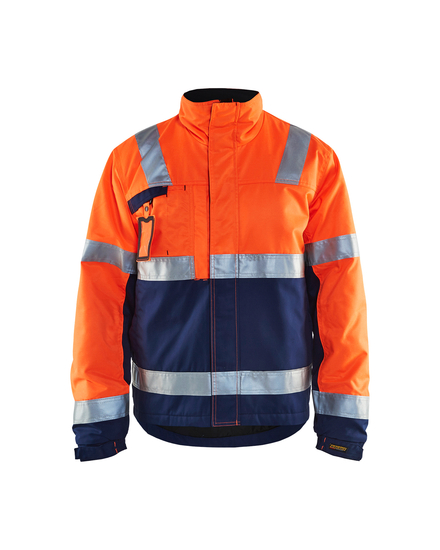 Veste hiver haute-visibilité Blåkläder 4862 Orange fluo/Marine Blaklader - 486218115389