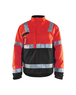 Veste hiver haute-visibilité Blåkläder 4862 Rouge fluo/Noir Blaklader - 486218115599