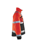 Veste hiver haute-visibilité Blåkläder 4862 Rouge fluo/Noir Blaklader - 486218115599
