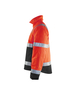 Veste hiver haute-visibilité Blåkläder 4862 Rouge fluo/Noir Blaklader - 486218115599