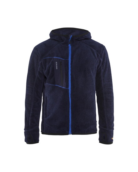 Veste en moumoute à capuche Blåkläder 4863 Marine/Bleu Roi Blaklader - 486325028985