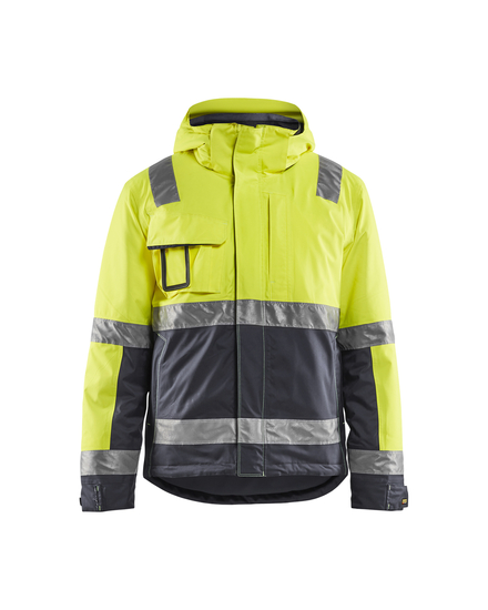 Veste hiver haute-visibilité stretch Blåkläder 4870 Jaune fluo/Gris moyen Blaklader - 487019873396