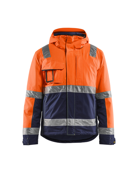 Veste hiver haute-visibilité stretch Blåkläder 4870 Orange fluo/Marine Blaklader - 487019875389