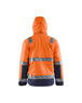 Veste hiver haute-visibilité stretch Blåkläder 4870 Orange fluo/Marine Blaklader - 487019875389