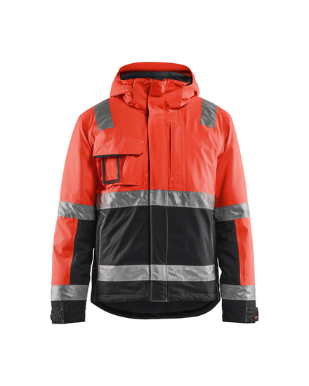 Veste hiver haute-visibilité stretch Blåkläder 4870 Rouge fluo/Noir Blaklader - 487019875599