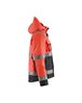 Veste hiver haute-visibilité stretch Blåkläder 4870 Rouge fluo/Noir Blaklader - 487019875599