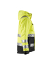 Veste doublée haute-visibilité femme Blåkläder 4872 Jaune fluo/Noir Blaklader - 487219873399