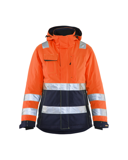 Veste doublée haute-visibilité femme Blåkläder 4872 Orange fluo/Marine Blaklader - 487219875389