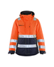 Veste doublée haute-visibilité femme Blåkläder 4872 Orange fluo/Marine Blaklader - 487219875389