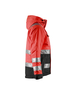 Veste doublée haute-visibilité femme Blåkläder 4872 Rouge fluo/Noir Blaklader - 487219875599