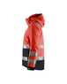Veste doublée haute-visibilité femme Blåkläder 4872 Rouge fluo/Noir Blaklader - 487219875599