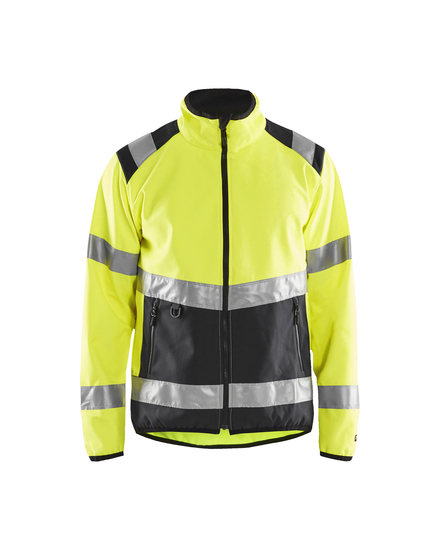 Veste softshell Haute-visibilité Blåkläder 4877 Jaune fluo/Noir Blaklader - 487725163399