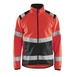Veste softshell Haute-visibilité Blåkläder 4877 Rouge fluo/Noir Blaklader - 487725165599