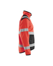 Veste softshell Haute-visibilité Blåkläder 4877 Rouge fluo/Noir Blaklader - 487725165599