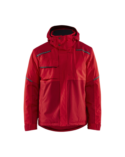 Veste hiver à capuche stretch Blåkläder 4881 Rouge/rouge foncé Blaklader - 488119875658
