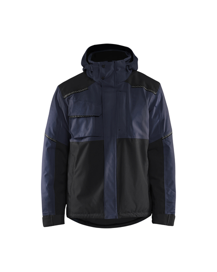 Veste hiver à capuche stretch Blåkläder 4881 Marine foncé/Noir Blaklader - 488119878699