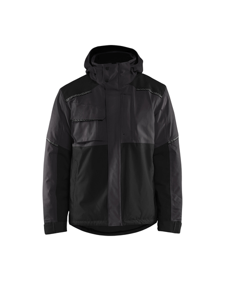 Veste hiver à capuche stretch Blåkläder 4881 Gris Foncé/Noir Blaklader - 488119879899