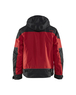 Veste hiver à capuche Blåkläder 4886 Rouge/Noir Blaklader - 488619775699
