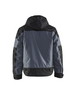 Veste hiver à capuche Blåkläder 4886 Gris clair/Noir Blaklader - 488619779499