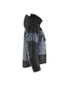 Veste hiver à capuche Blåkläder 4886 Gris clair/Noir Blaklader - 488619779499