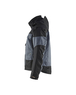 Veste hiver à capuche Blåkläder 4886 Gris clair/Noir Blaklader - 488619779499