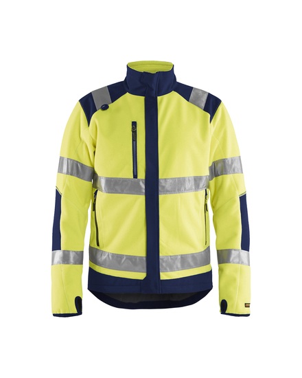 Veste polaire coupe-vent haute-visibilité Blåkläder 4888 Jaune fluo/Marine Blaklader - 488825243389