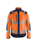 Veste polaire coupe-vent haute-visibilité Blåkläder 4888 Orange fluo/Marine Blaklader - 488825245389