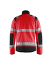Veste polaire coupe-vent haute-visibilité Blåkläder 4888 Rouge fluo/Noir Blaklader - 488825245599