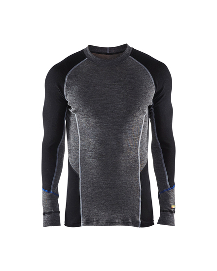 Haut de sous-vêtements WARM Blåkläder 4897 Gris moyen/Noir Blaklader - 489717329699