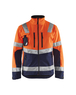 Veste softshell haute-visibilité Blåkläder 4900 Orange fluo/Marine Blaklader - 490025175389