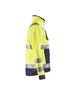 Veste softshell haute-visibilité femme Blåkläder 4902 Jaune fluo/Marine Blaklader - 490225173389