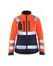 Veste softshell haute-visibilité femme Blåkläder 4902 Orange fluo/Marine Blaklader - 490225175389