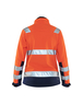 Veste softshell haute-visibilité femme Blåkläder 4902 Orange fluo/Marine Blaklader - 490225175389