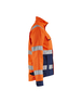 Veste haute-visibilité femme Blåkläder 4903 Orange fluo/Marine Blaklader - 490318115389