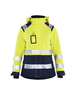 Veste hardshell haute-visibilité femme Blåkläder 4904 Jaune fluo/Marine Blaklader - 490419873389
