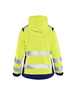 Veste hardshell haute-visibilité femme Blåkläder 4904 Jaune fluo/Marine Blaklader - 490419873389