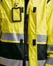 Veste hardshell haute-visibilité femme Blåkläder 4904 Jaune fluo/Noir Blaklader - 490419873399