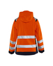 Veste hardshell haute-visibilité femme Blåkläder 4904 Orange fluo/Marine Blaklader - 490419875389