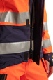 Veste hardshell haute-visibilité femme Blåkläder 4904 Orange fluo/Marine Blaklader - 490419875389